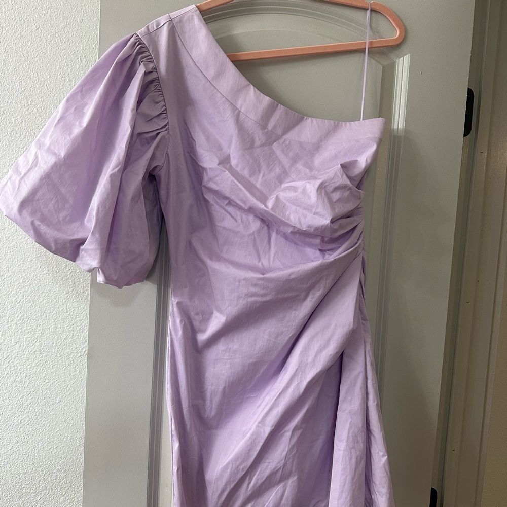 Strut & Bolt Lavender One-Shoulder Dress